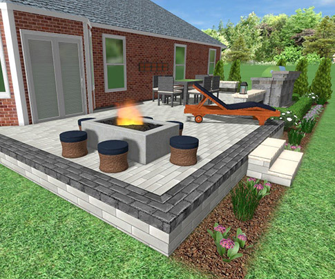 3D 2D rendering